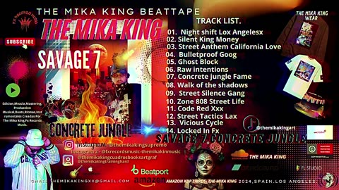 The Mika King - SAVAGE 7 Concrete Jungle - Disco Completo -2024-