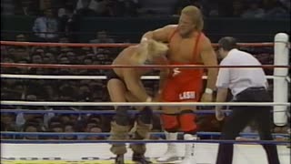 (1991.03.21) Scott Norton vs Equalizer - NJPW Starrcade