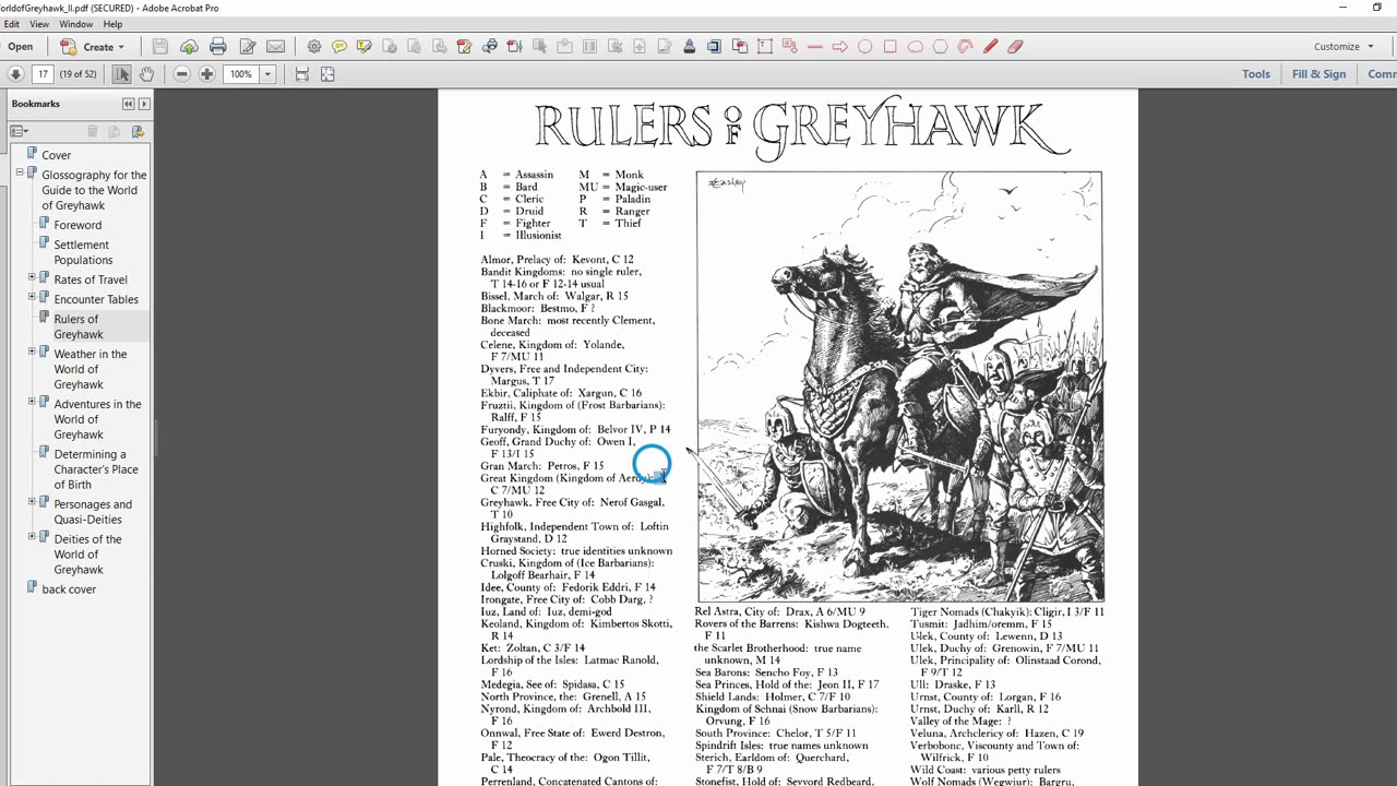 Reading the World of Greyhawk Fantasy Setting, Part 3