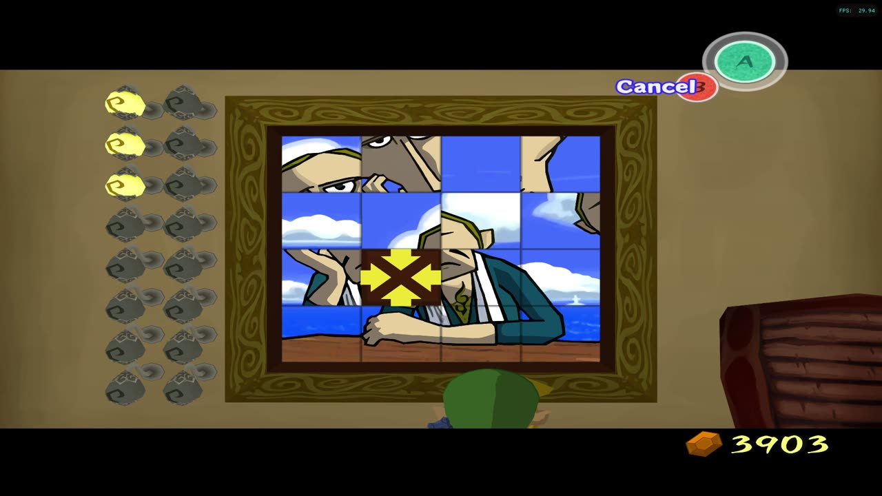 The Legend of Zelda Windwaker [RA] - Episode 29.4 - Private Oasis Puzzle 4 - Salvatore [NC]