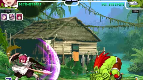 Hisui, Kohaku, and the Mech Hisuis (Me) vs Blanka