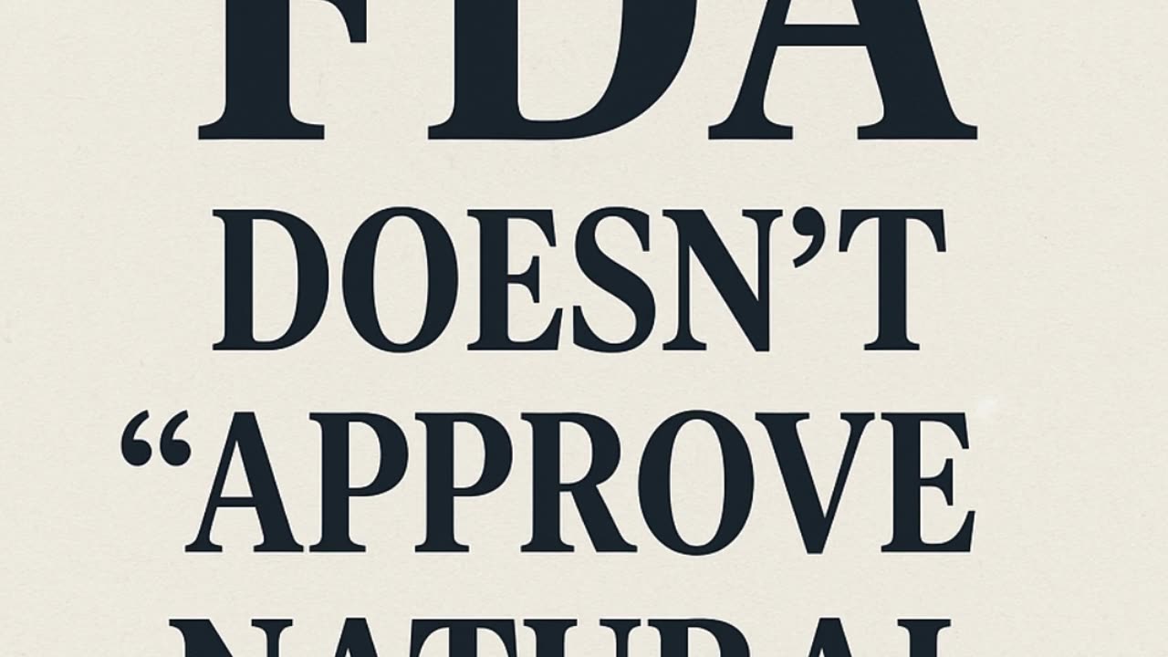 Why the FDA Doesn’t Approve Natural Products — But Regulates Synthetics | Front Porch Talks Blogcast