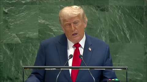 President Trump's UN Speech Highlights Their Technical Difficulties While He's Busy Fixing the World