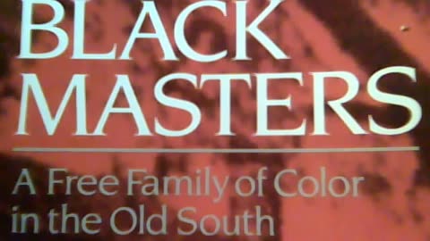 The Blacks who Owned Slaves