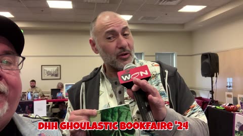 Brian DuBois Author-DHH GHOULASTICBOOK FAIRE