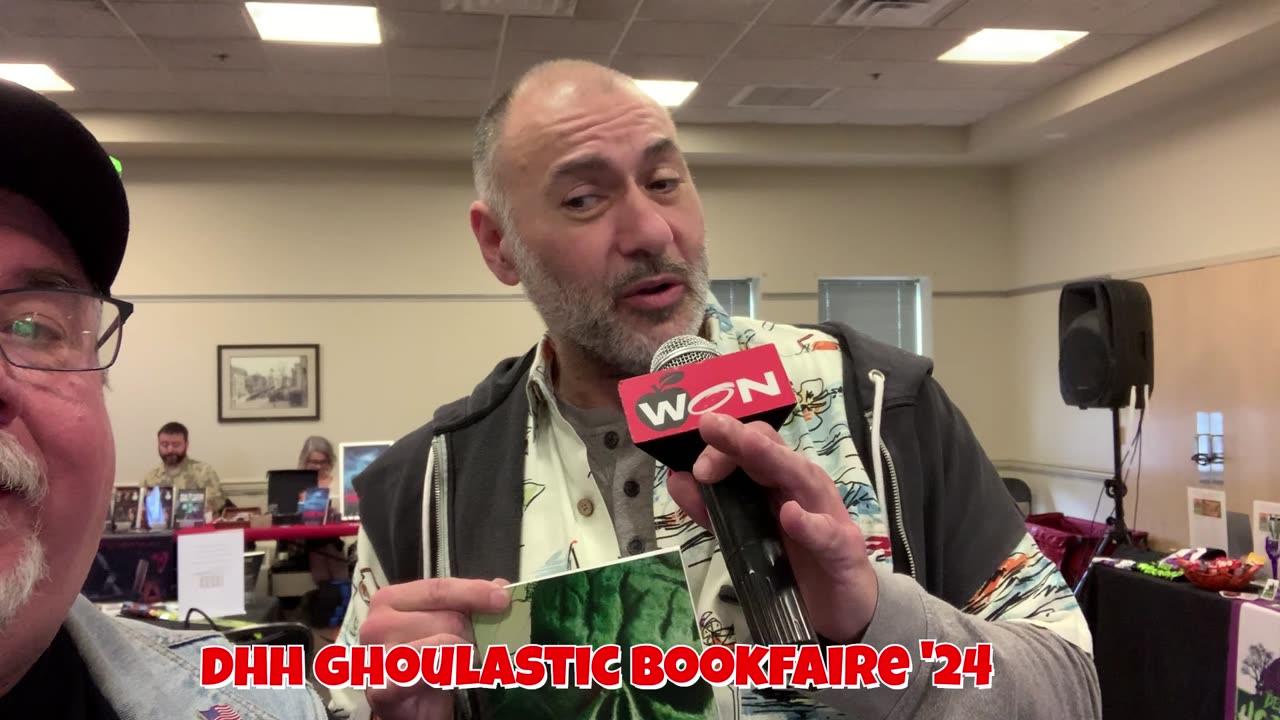 Brian DuBois Author-DHH GHOULASTICBOOK FAIRE