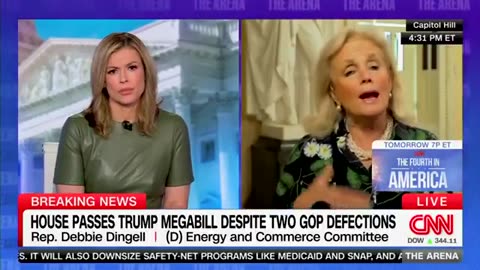 Democrat Rep Debbie Dingell Melts Down Over Trump's Big, Beautiful Bill: 'People Will Die!'