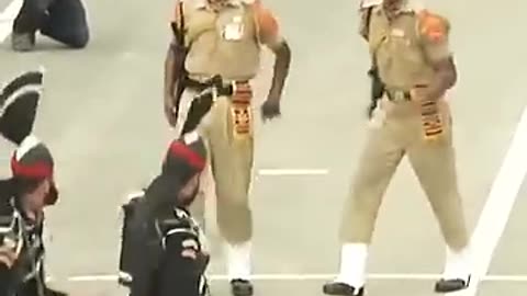 Wagah Border Gate Opening Show INDIA VS PAKISTAN