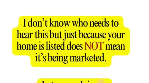 🏡 Too many homes are technically listed…