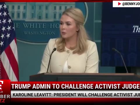 Trump Admin To Challenge Activist Judges