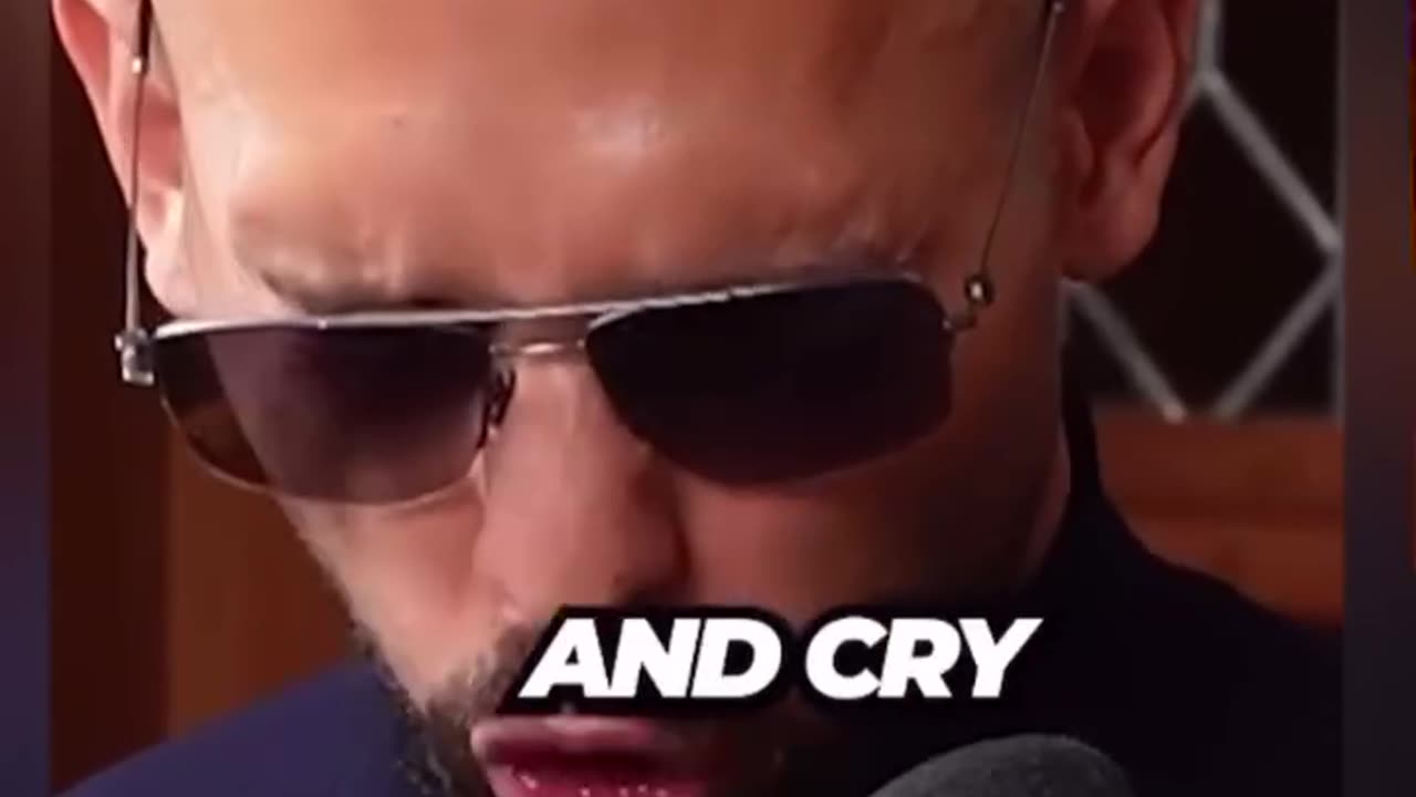Watch 💥Andrew Tate's Interesting Point of View on Crying😢