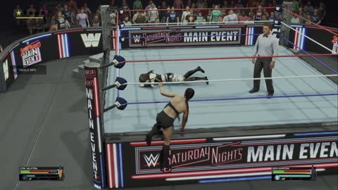 wwe 2k25 298 universe Lyra Valkyria VS Saya Kamitani