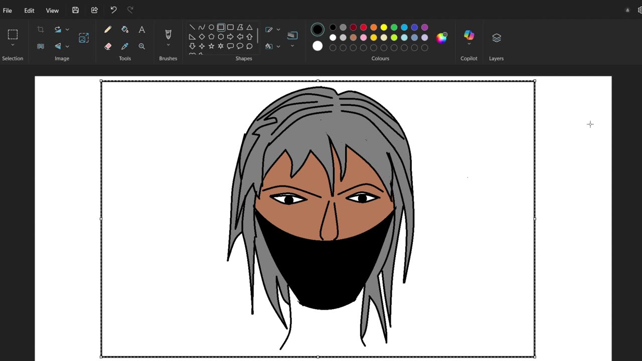 "Drawing a Cartoon Assassin in a Night Scene – Lighting and Mood Tutorial"
