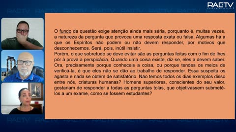 #256 O Livro dos Médiuns- Cap.26 - "Perguntas que se podem fazer aos Espíritos" com André Sobreiro, Nellyd Fernandes e Dejair Boselli