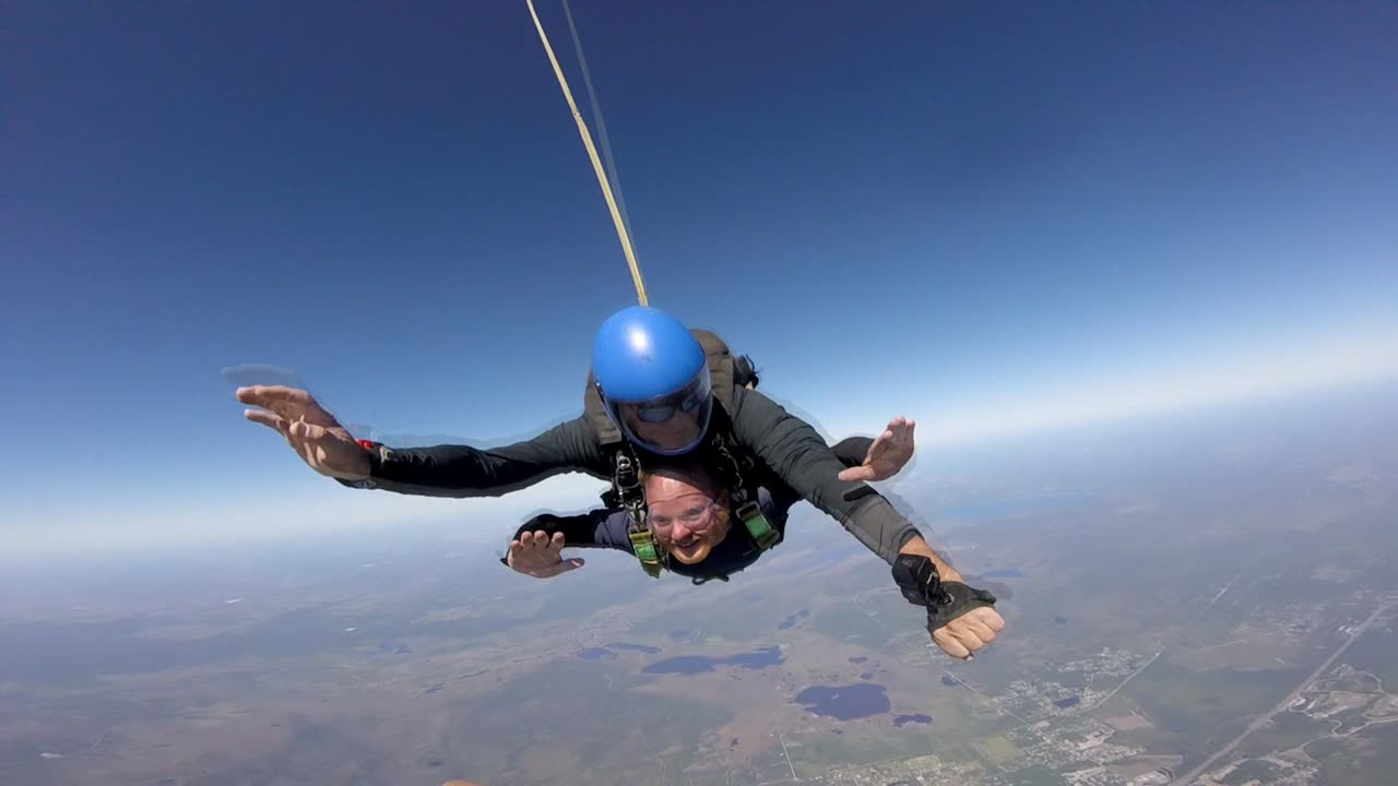 Skydiving off the Florida Coast