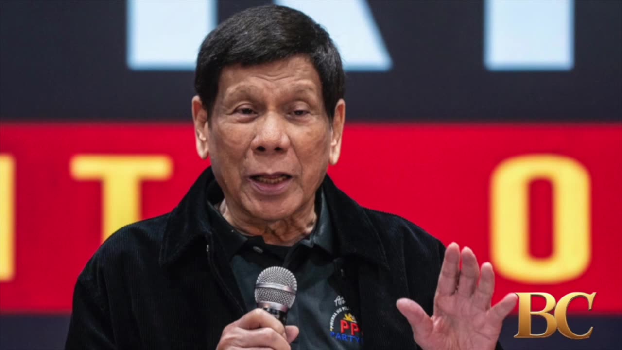 Rodrigo Duterte, former Philippines president, charged with crimes against humanity at ICC