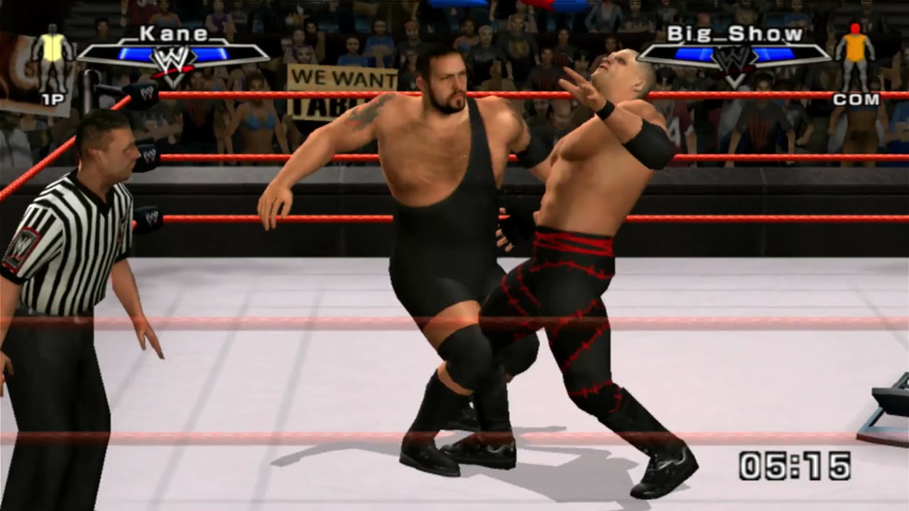 WWE SmackDown Vs RAW 2007 - Season Mode - Kane - Part 1