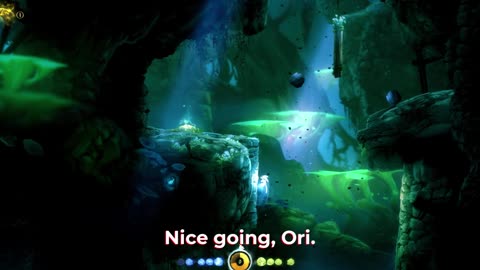 Gumo raining rocks down at me.