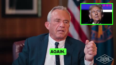 This 3-minute clip of RFK Jr. talking about Trump.