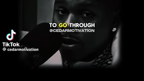 Whatever God wants me to go through let's do it. I trust Him.
