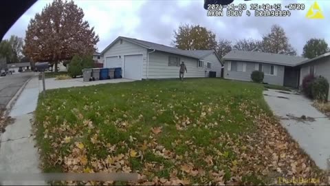 Armed suspect is shot by Boise police officer after the suspect stabbed himself in the neck