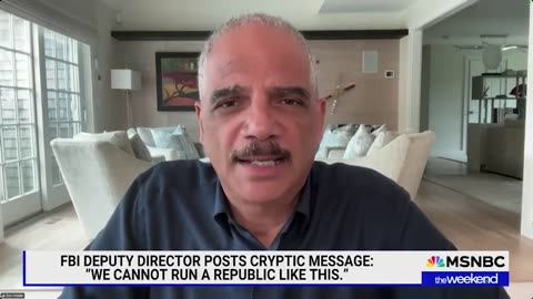 LOL — Obama’s wingman is suddenly “concerned” about Trump’s DOJ being political 🤡