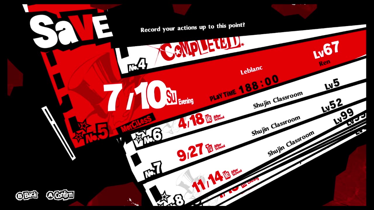 Persona 5 Royal All Endings Challenge (NG Mode)