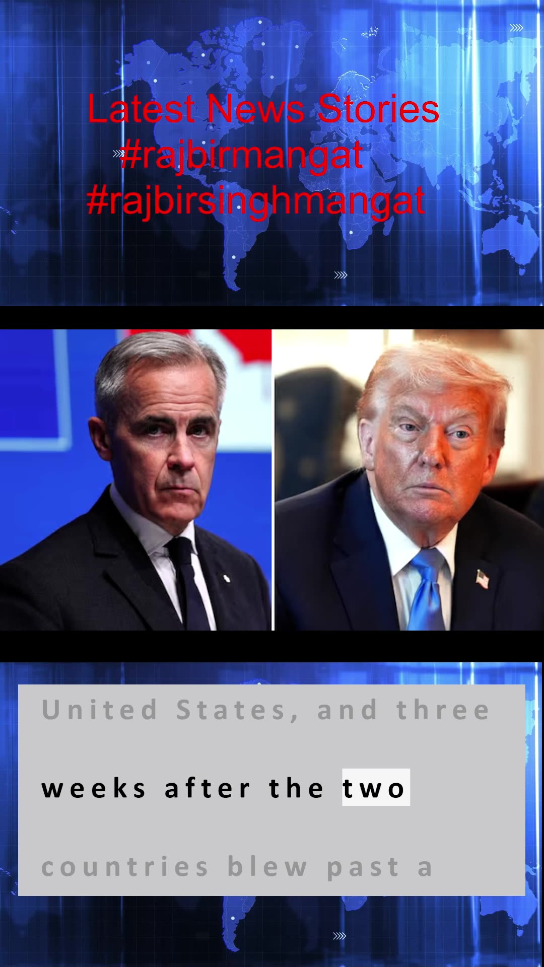 Carney, Trump talk ‘new’ trade and security relationship