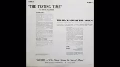 There are parts appropriate to Easter in The Testing Time (Paul Harvey, 1960). Thanks for listening!