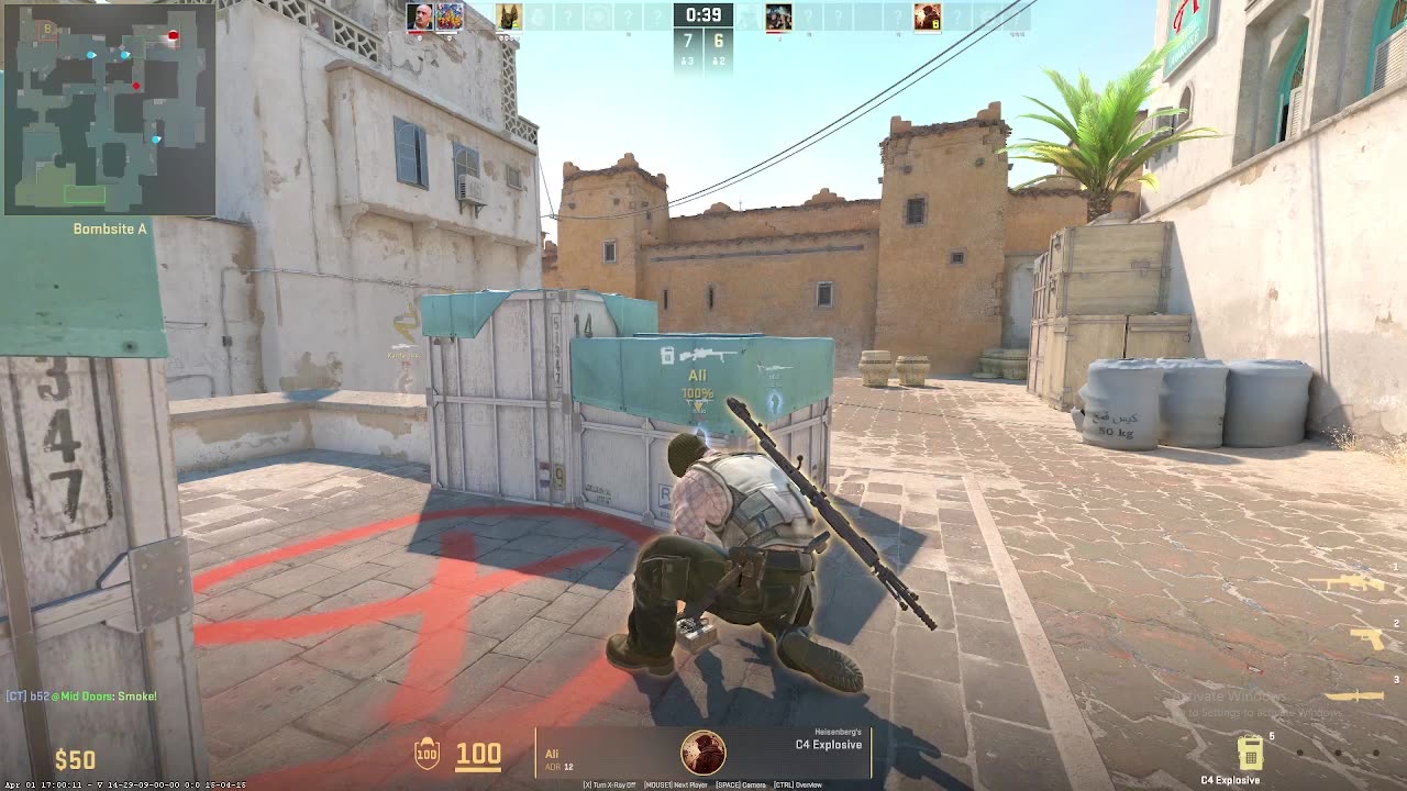 Counter Strike 2 Matchmaking Casual Dust 2 GamePlay (No Commentary)
