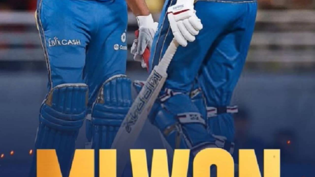 Mi beat Gt by 20 runs in the Eliminator of Ipl25 in Mullanpur. Rohit Sharma POTM