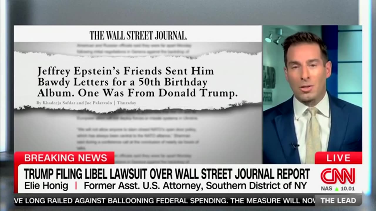 CNN's Elie Honig Says Trump Could Face ‘No Holds Barred’ Deposition On Epstein