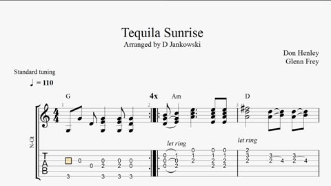 How to play Tequila Sunrise