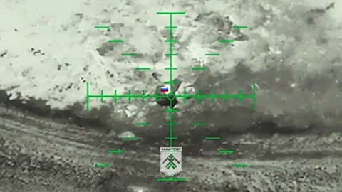 Bomber Drones Demolish Russian Infantry Positions