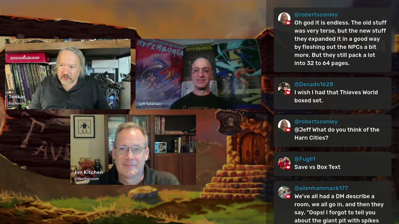 Talking Crit Live! with Jeff Talanian - Tonight, Wed Nov 12th @ 8PM ET