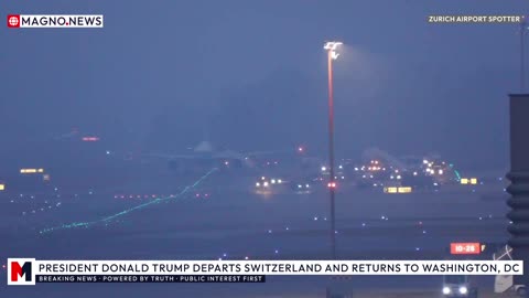🇺🇸 Donald Trump Departs Davos after Ruling the World Economic Forum with America First Vision