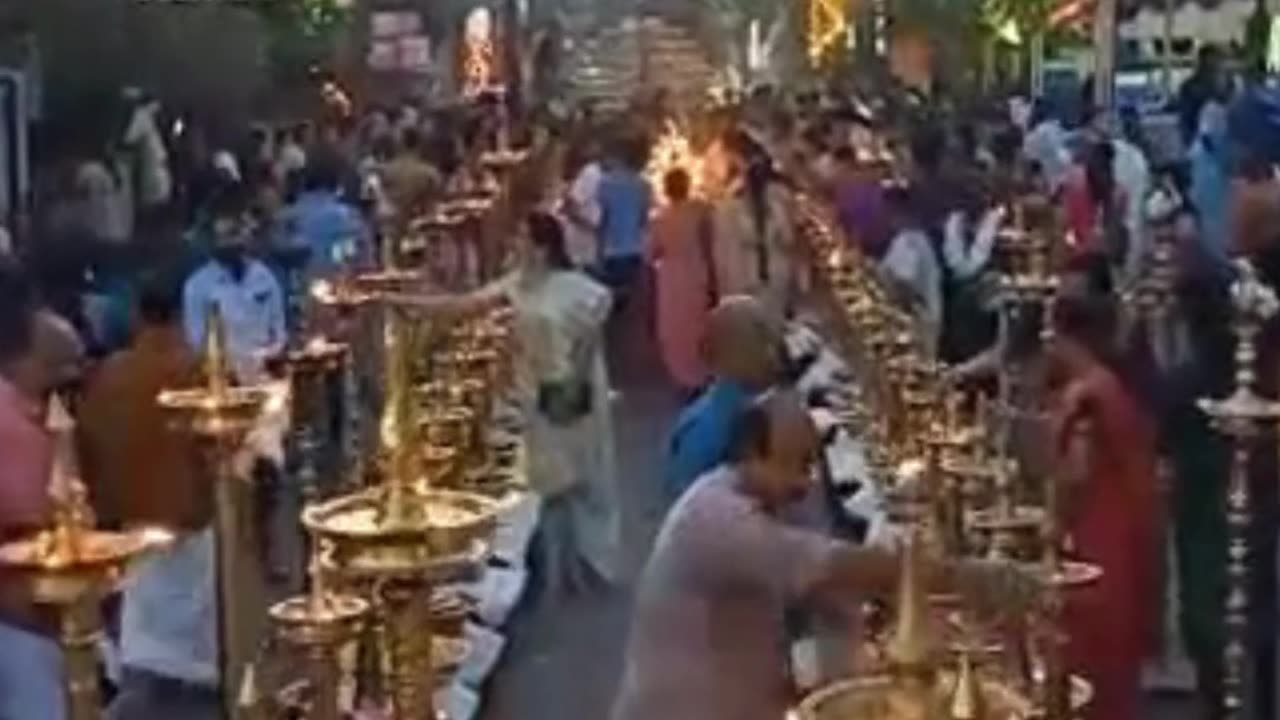 💋 Good Morning, Kerala Temple Festival