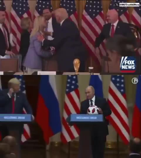 Pam Bondi gets the soccer ball