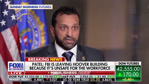 🔥 FBI Director Kash Patel is shutting down the FBI Building in D.C.