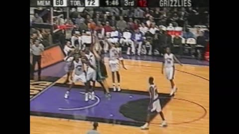 "Raptors vs Grizzlies" NBA 2001/02 (29 de Noviembre, 2001) con Andrés Montes y A. Daimiel