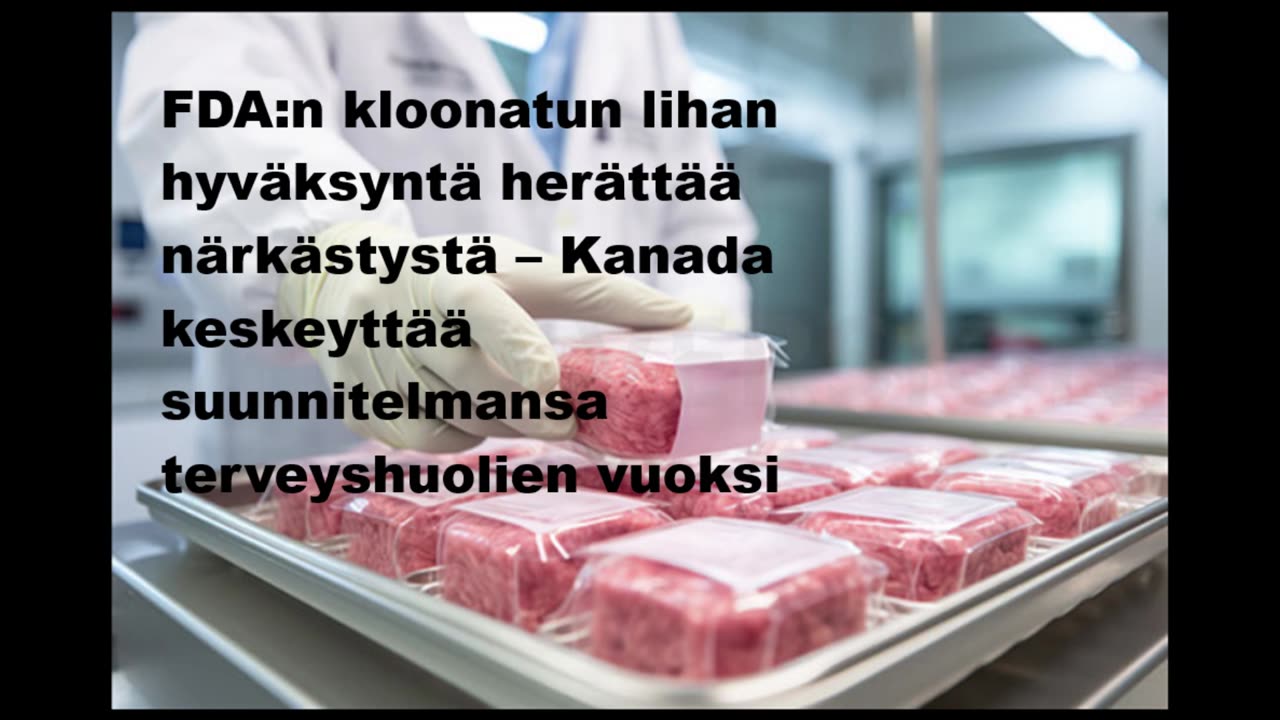 FDAn kloonatun lihan hyväksyntä herättää närkästystä