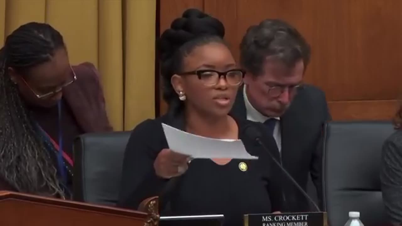 Rep. Jasmine Crockett Claims Red States Are More Dangerous Than Blue States