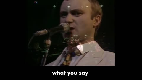 Phil Collins - I Don't Care Anymore (Official lyric video)