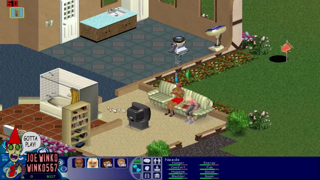 Sims 1 Gameplay Series 1x01 Joe Winko