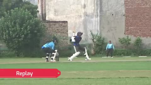 Helmet Cam POV | Batsman's View with GoPro in Cricket Match!