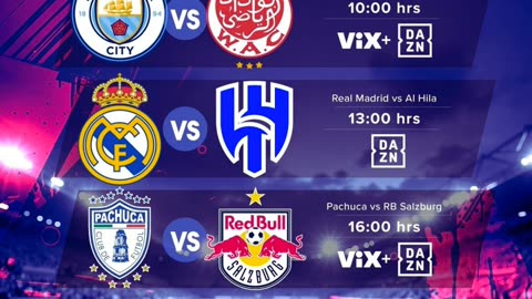 ⚽ Mundial de Clubes - Miércoles 18 de junio 2025 ⚽