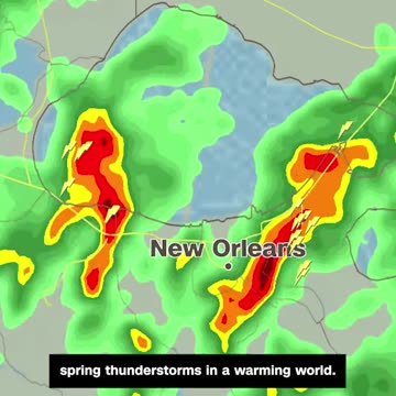 The New Orleans area saw more rain than typically falls in all of April over a few hours on Monday