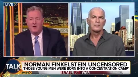 Piers Morgan vs Norman Finkelstein On Israel and Palestine | The Full Interview