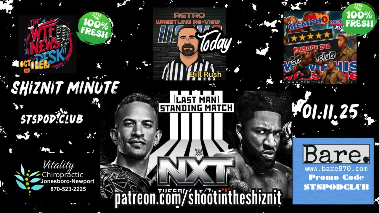 SHIZNIT MINUTE 11.11.25 - BT TALKS NXT!