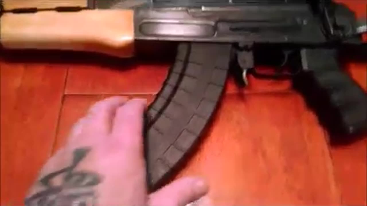 AK63D SCOPE RAIL INSTALL